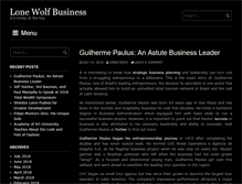 Tablet Screenshot of lonewolfbusiness.com